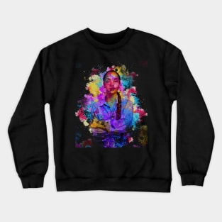 SADE ~ Watercolor Illustration Crewneck Sweatshirt